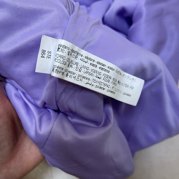 ZARA LINEN BLEND RUCHED MINI SKIRT, size S, new‼️FIRM PRICE‼️ - Picture 5 of 5